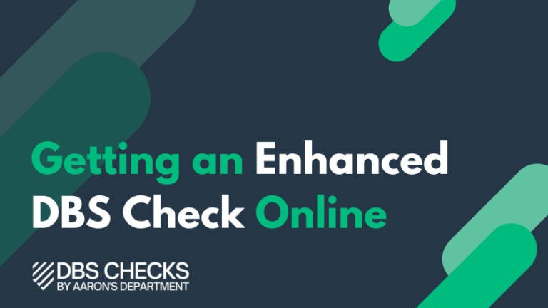 enhanced dbs checks online